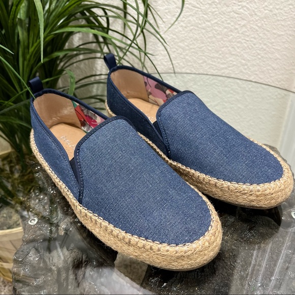 🌹NWOT🌹 Women’s EMU Australia Denim Espadrilles Size 11 - Picture 2 of 9